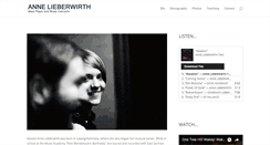 Desktop Screenshot of annelieberwirth.com