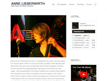 Tablet Screenshot of annelieberwirth.com